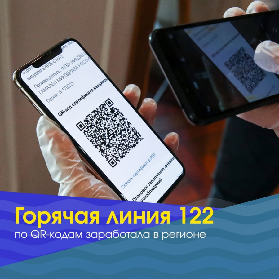 В Саратовской области заработала горячая линия по QR-кодам